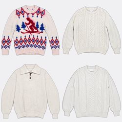 Pulls et cardigans à torsades Fisherman (FNC:115)