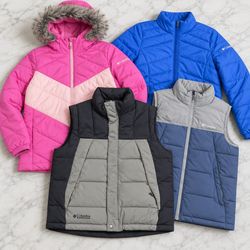 RV5190 Columbia Puffer Jackets