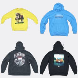 Graphic Sweatshirts and Hoodies Lot