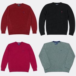 Polo Ralph Lauren heavy Round Neck Sweaters