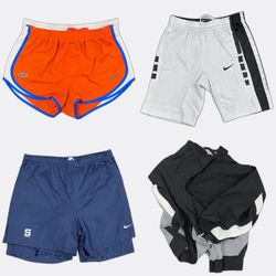 Nike Adidas Athletic Shorts Bundle