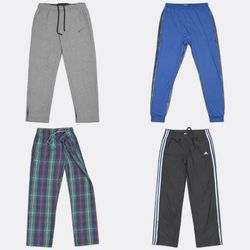 Nike Adidas Fleece Athletic Sweatpants