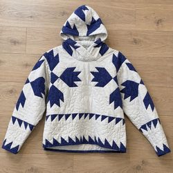 Upcycle Quilted Hoodie (Dv-10-166)