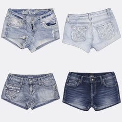 Y2k micro mini shorts