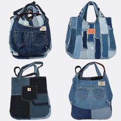 CR13884 Upcycled Mix Marken-Taschen-Bündel