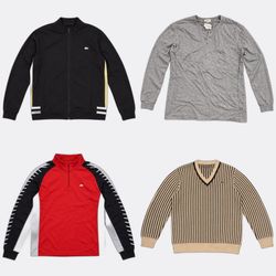Lacoste Vintage Sweaters and Tops Bundle