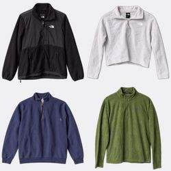1042 The North Face Fleece Jackets