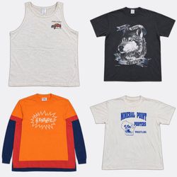 RV5176 Vintage Graphic Printed T-Shirts