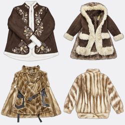 Vintage Fur Coats and Afghan Coats