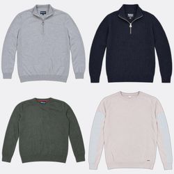 Barbour Knitwear Sweaters Selection
