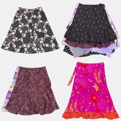 🔴 Y2K Floral and Patterned Midi Skirts - (30/09)