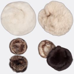 Fur Beanies and Hats