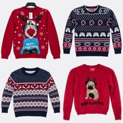 Kids FestiveChristmas Sweaters