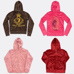 Juicy Couture Zip Up Hoodies