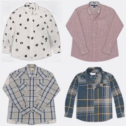 Levi's Tommy Hilfiger Flannel and Button Up Shirts