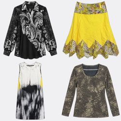 Women's Printed and Textured Blouses