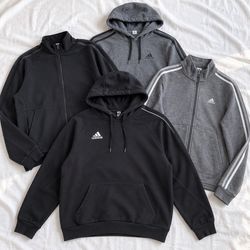 Adidas Hoodies and Zip Jackets Selection