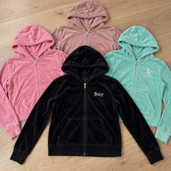 Juicy Couture sudaderas con capucha de velour con ..