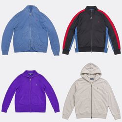 Polo Ralph Lauren Strickwaren mit durchgehendem Re..