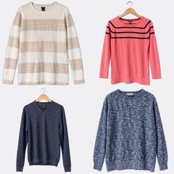 1149 Calvin Klein Round Neck Sweaters