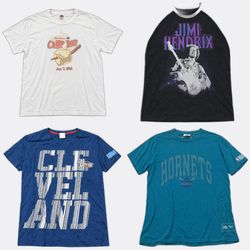 Tshirt Stampati a Mano con Cucitura Singola