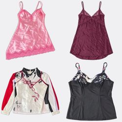 Op vintage 271 Women's Satin Camisoles and Slip Dr..