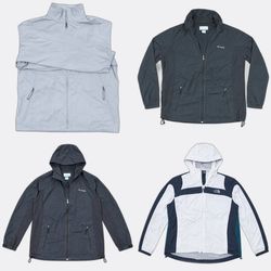 Columbia The North Face Windbreaker Jackets