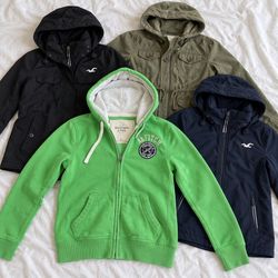 Hollister Abercrombie & Fitch Hooded Jackets and P..