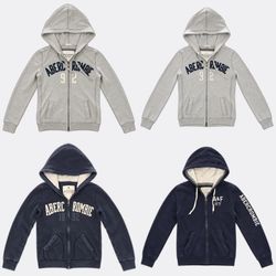 Aéropostale Abercrombie & Fitch Zip Hoodies