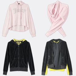 Juicy Couture Hooded Jackets and Hoodies