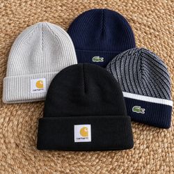 Carhartt The North Face Lacoste mix brand Beanies