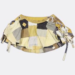 Upcycled y2k Carhartt Patchwork  Mini Skirt