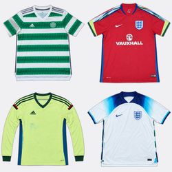 Adidas Nike Football Shirts