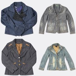 Yv1277 Denimjacken und Hemden 13P