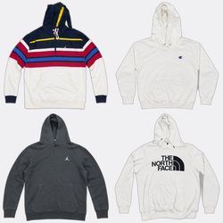 Champion The North Face Jordan Hoodies