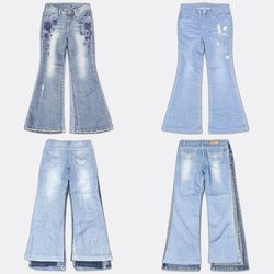 Embellished Flare Jeans