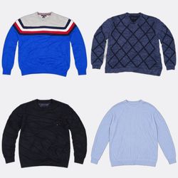 Pulls en maille à manches longues Tommy Hilfiger
