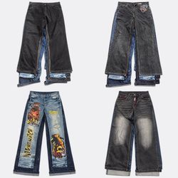 CR13742 Pacote de Jeans Masculinos Vintage Designe..