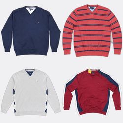 Tommy Hilfiger V-Neck Sweaters