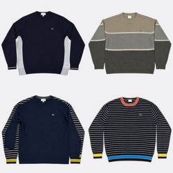 Lacoste Sweaters Selection