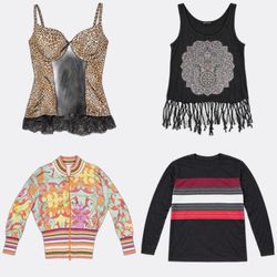 Blusas, saias e vestidos Y2k