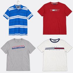 Tommy Hilfiger Polo & Crew Neck T-Shirts - BUNDLE ..