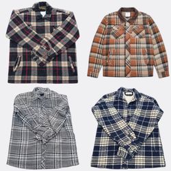 Fleece Jackets & Flannel Shirts
