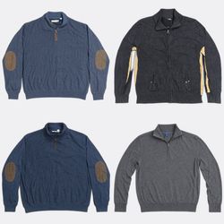 Gildan Silverlake Knitwear  1/4Sweaters