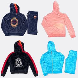 Conjuntos de Moletom Velour Juicy Couture