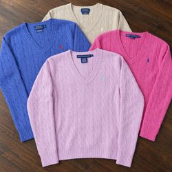 Polo Ralph Lauren Cable Knit Sweaters