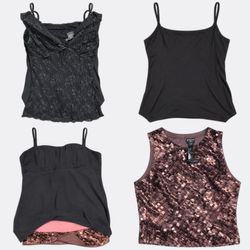 PrettyLittleThing Strappy Camisole Tops