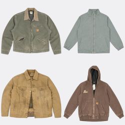 Vestes de travail en toile Carhartt