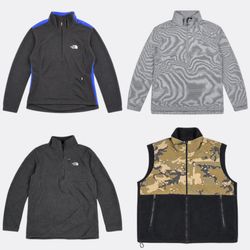 The North Face Fleece Jackets Bundle (Jk-0060)