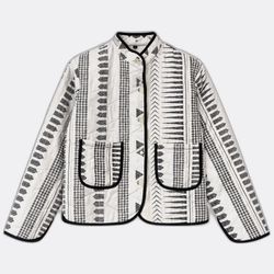 Upcycled quilted jacket (Dc-10-50)